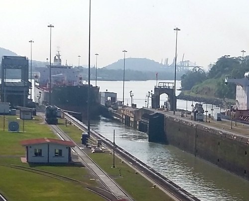 Abriu a primeira comporta