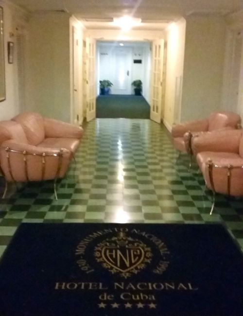 corredor do hotel Nacional